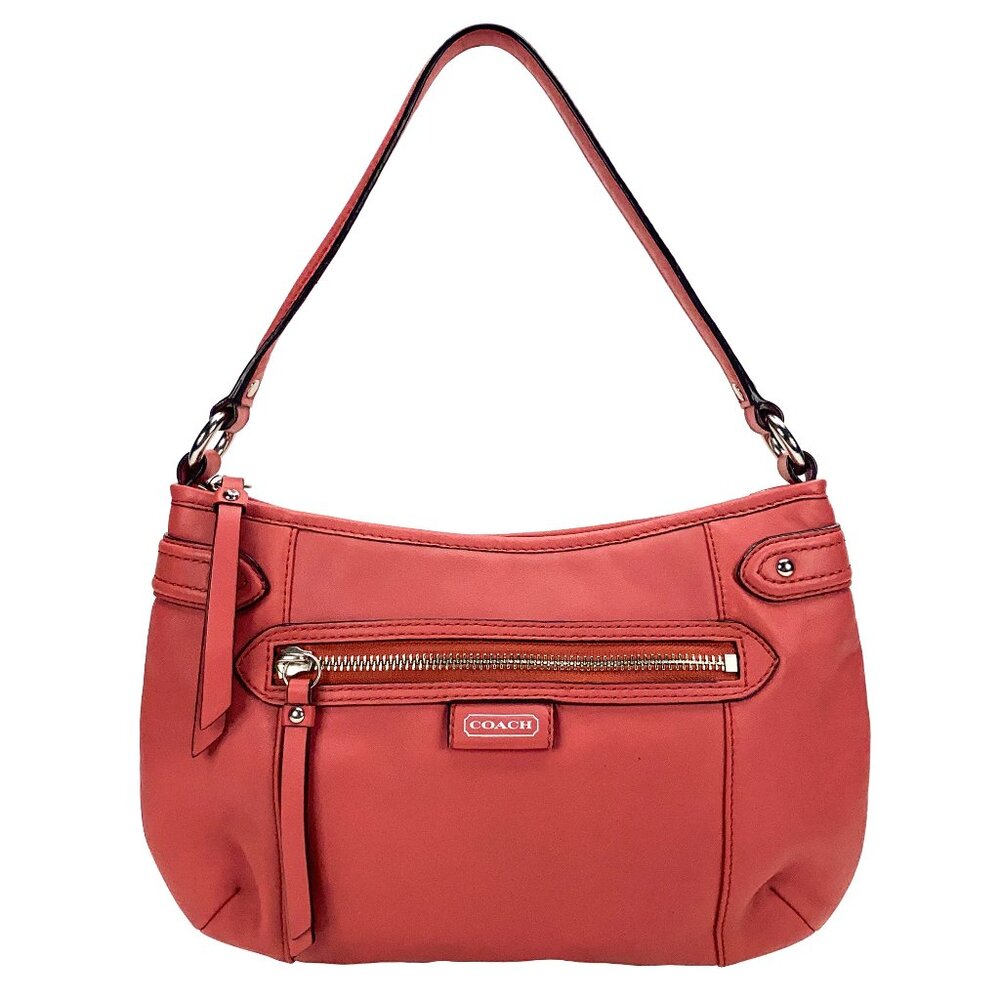 COACH Daisy Pink Leather Shoulder Bag - C1381-F23978